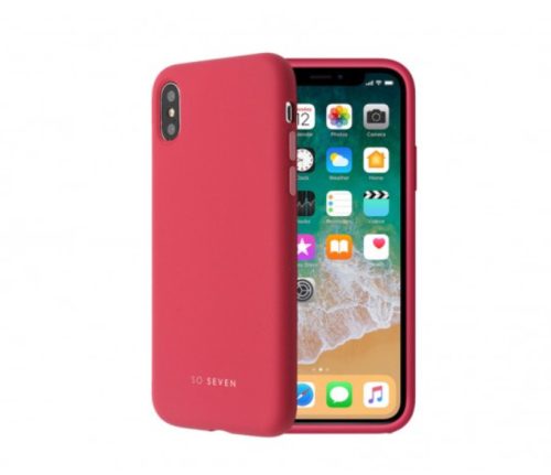 So Seven COQUE SMOOTHIE ROUGE Apple iPhone XR (6.1) szilikon hátlapvédő tok piros