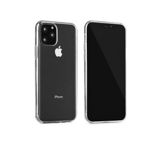 0,5mm Ultra SlimApple iPhone 16 Plus szilikon hátlap tok, átlátszó