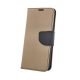 Fancy Samsung Galaxy A25 5G flip tok, fekete-arany