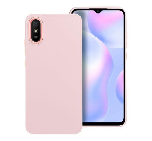 Frame Xiaomi Redmi 9AT/Redmi 9A szilikon tok, rózsaszín