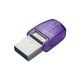 Kingston Pendrive 64GB, DT microDuo 3C 200MB/s dual USB-A + USB-C