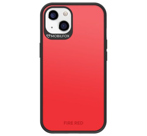 Mobilfox Apple iPhone 13 full-shock 3.0 hátlap tok, Fire Red