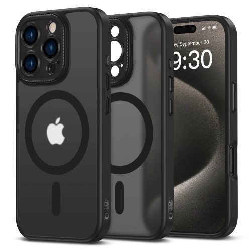 Case Tech-Protect MagCam MagSafe Apple iPhone 16 Pro Max Matte Black