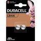 Duracell elem (LR44) Alkáli gomb (2 elem/ buborékcsomagolás) 1,55 V