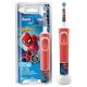 Oral-B elektromos fogkefe Vitality D100 gyerekeknek Extra puha Pókember Edition Red EU