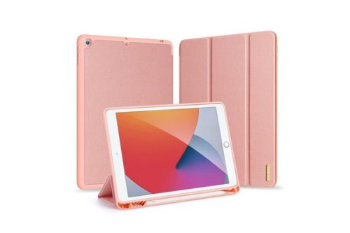 DUX DUCIS DOMO IPAD 7/8/9 10.2 (2019/2020/2021) TABLET TOK (APPLE PENCIL TARTÓS) PINK