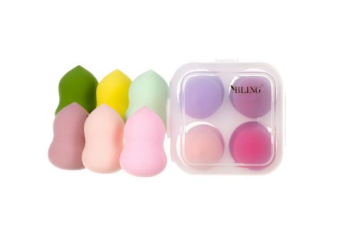 Beauty Blender Box Ombre - Sminkes szivacs készlet 4 db. BLING, típus II