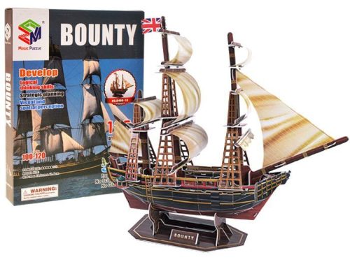 3D puzzle hajó Bounty tengeri hajó ZA2599