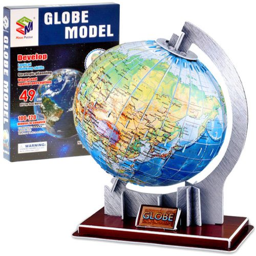 3D SPATIAL GLOBE Puzzle 49 darabos földgömb puzzle ZA0936