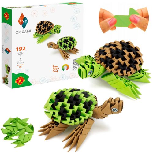 Alexander kreatív készlet Origami 3D TURTLES 2346