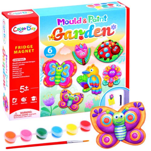 Kreatív barkács mágneskészlet GARDEN DIY ZA2868