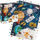 CzuCzu Megfigyelő puzzle Space 60 db + oktatási plakát ZA5560