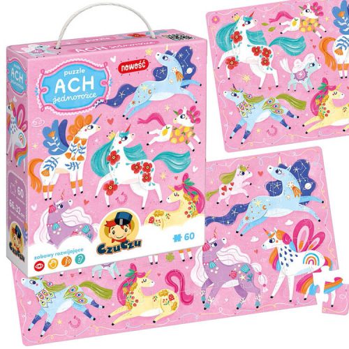 CzuCzu Puzzle Ah Unicorns pónik 60 db ZA4851