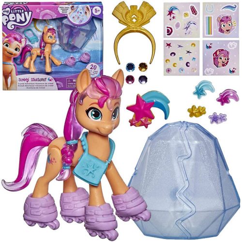 My Little Pony figurám Sunny Starscout Crystal Adventure kiegészítők ZA5476