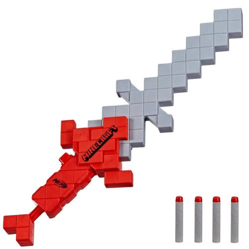 NERF Minecraft Heartstealer kard + 4 darts ZA 5123