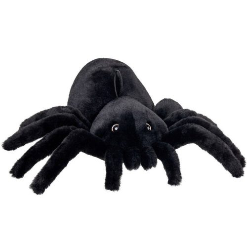 Plüss fekete pók kabalája Tarantula 15cm 14112