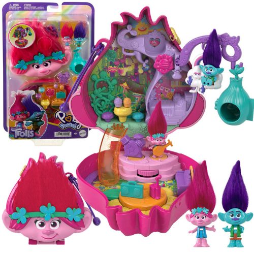 Polly Pocket Trollok Trollok Zárható Ház Poppy HKV39 ZA5528