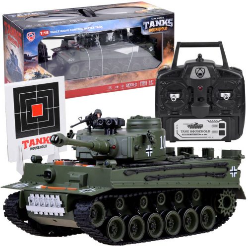 REÁLIS NÉMET TIGRIS TANK LÖVÉSEK RC0252ZI