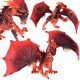 Red Dragon Figurine Fenséges sárkány mozgatható szárnyakkal ZA5021