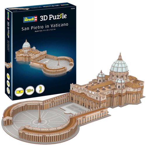 Revell 3D térbeli rejtvény Szent Péter-bazilika Vatikán 68 ele68 ZA5435