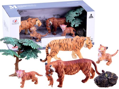 Állatkészlet Safari figurák TIGER 4db ZA2990