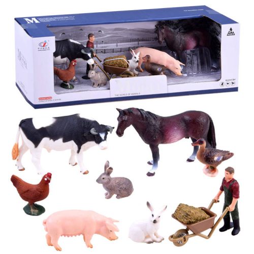 Szett festett Farmer Farm Animals ZA2994