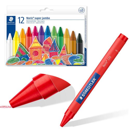 Staedtler Thick Jumbo Wax Crayons 12 AP0010 viaszkréta