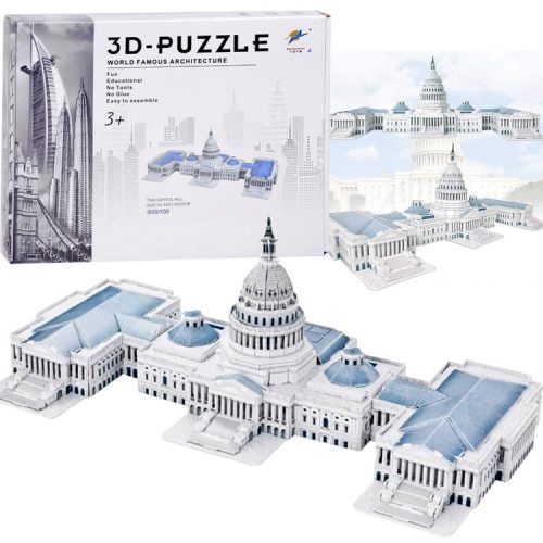 A Capitol Hill 3D puzzle 132 darabos 3D puzzle ZA5400