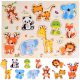 Fa puzzle ANIMALS puzzle 10 db ZA4721