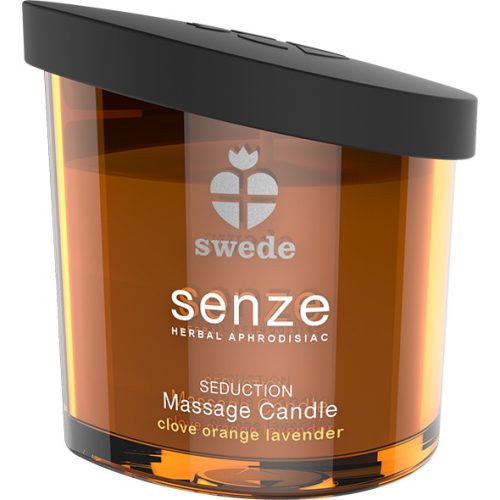 Swede - Senze Seduction masszázsgyertya szegfűszeg narancs levendula 150 ml