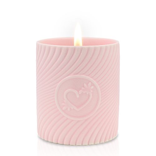 HighOnLove - Pink Massage Candle Strawberries & Champagne