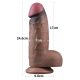 9.5'' Dual Layered Silicone Cock XXL