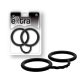 SEX EXTRA - SILICONE CUFFS BLACK