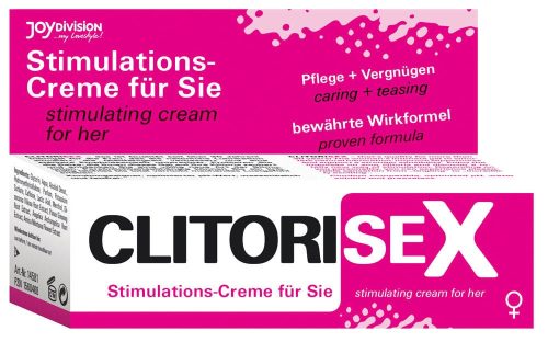 CLITORISEX - Stimuláló Krém Hölgyeknek 40 ml