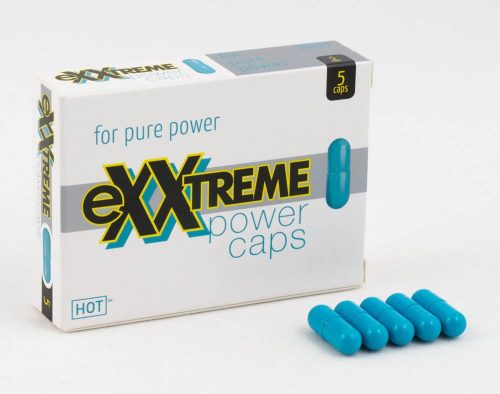 eXXtreme power caps étrend-kiegészítő kapszulaB6 és B12 vitaminokkal. 1 x 5 darab