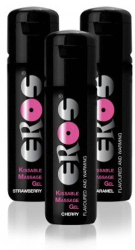 Eros EROS Pleasure - Kissable Massage Gel Warming - CHERRY - 100ml