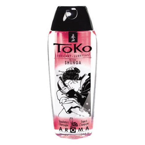 Shunga Toko Síkosító Pezsgő és Eper 165 ml