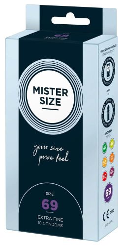 Mister Size MISTER SIZE 69 mm Condoms 10 pieces